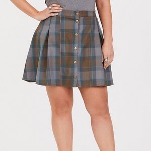 Outlander Mackenzie Plaid Mini Skirt Torrid
